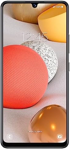 TracFone Samsung Galaxy A42 5G, 128GB, Black - Prepaid Smartphone (Locked)