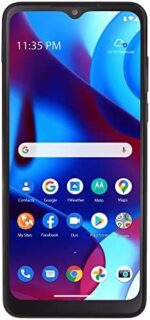Tracfone Motorola Moto g Pure, 32GB, Blue - Prepaid Smartphone (Locked)