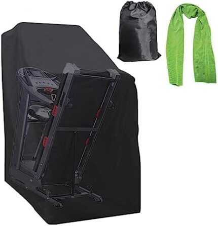 Treadmill Cover Waterproof, Treadmills Covers Dustproof Running Machine Cover Exercise Workout Equipment Protective,Home Gym Indoor Outdoor