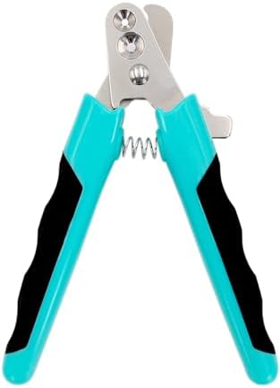 Trumoon Cat Nail Clippers with Two Circular Cutting Holes Safety Guard of Different Sizes(2mm&3mm) - Suitable for Cats or Other Small Animals at Different Growth Stages