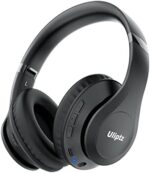 Uliptz Wireless Bluetooth Headphones, 65H Playtime, 6 EQ Sound Modes, HiFi Stereo Over Ear Headphones with Microphone, Foldable Lightweight Bluetooth 5.3 Headphones for Travel/Office/Cellphone/PC