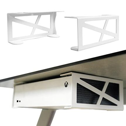 Under Desk Mount for Xbox Series S, Stealth Mount Under Desk Holder Only for Xbox Series S, Xbox Series S Accessories