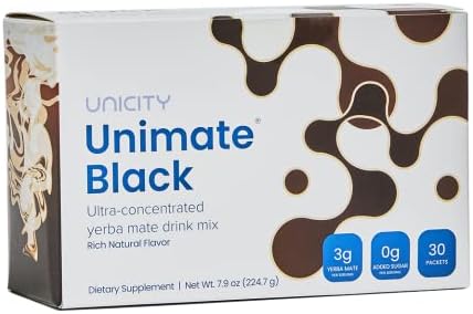 Unicity UNIMATE Black - Great Tasting - 30 Pack