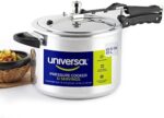 Universal 10.5 Quart / 10 Liter Pressure Cooker, 11 Servings, Pressure Canner With Multiple Safety Systems and Heat Resistant Handles For Can, Soup, Meat, Beans