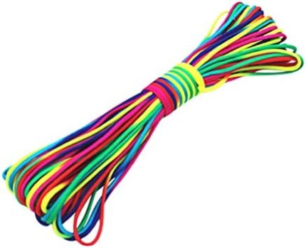 Unomor 3 Rolls 7 Lifeline Survival Rope Parachute Cord Hiking Rope Outdoor Life Rope Hiking Clothesline 7 Strand Rope 7-Strand Core Camping Equipment Nylon