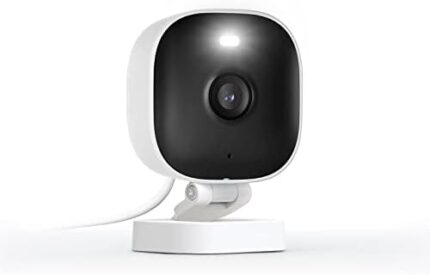 VIMTAG Mini G3 Security Camera Outdoor/Indoor with Spotlight, Plug-in 2.5K/4MP HD Full-Color Night Vision Home Cam with AI Human Detection, Cloud/SD Card Storage, Support Alexa & 2.4Ghz WiFi (White)