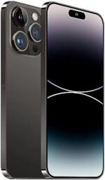 VIQEE A14 Pro Max 5G Unlocked Smartphone - 6GB+256GB Fully Unlocked Cell Phone for Android 13, 6.8" Unlocked Cell Phone, 6800mAh, 48MP+108MP Dual Camera (Black)