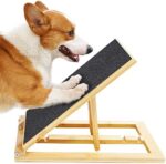VIROTEE Dog Scratch Pad for Nails - Nail File Scratch Board for Dogs Paw, Fear Free Nail Care, Alternative to Dog Nail Clippers 17inches * 10inches