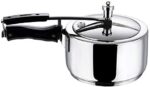 Vinod Pressure Cooker Stainless Steel – Inner Lid - 3 Liter – Sandwich Bottom – Indian Pressure Cooker – Induction Friendly Cooker – Best Used For Indian Cooking, Soups, and Rice Recipes, Quinoa