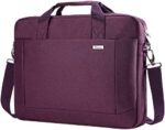 Voova 17 17.3 Inch Laptop Bag Briefcase, Expandable Multi-function Shoulder Messenger Bag, Waterproof Computer Carrying Case with Organizer Pocket for Men Women, Business Travel College School