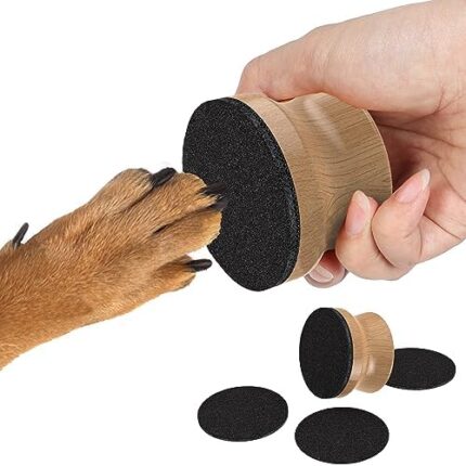 WSHWXY Nail File for Dogs, Dog Nail File Scratch Board for Dogs Stress Free Dog Nail File Kit