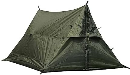 WaldZimmer Trekking Pole Tent, Ultralight Backpacking Tent for 1 Person/2 Person, Waterproof 3-Season Shelter for Outdoor Camping, Trekking, Climbing, Kayaking, Hiking (NO Trekking Poles)