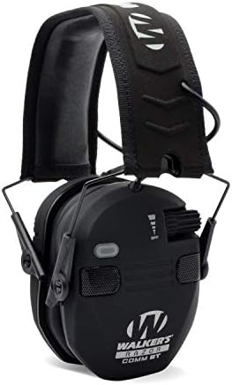 Walker's Razor Quad Electronic Muffs- 4 Mic 360 Degree Sound Capture