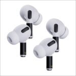 WaveBlock Pro, 2 Pairs EarProtect Sticker for AirPods Pro 2 or 3rd Generation, Harm Blocker for AirPods, 5G Shield Reduction, Fits in Case, Tested in FCC Certified Lab