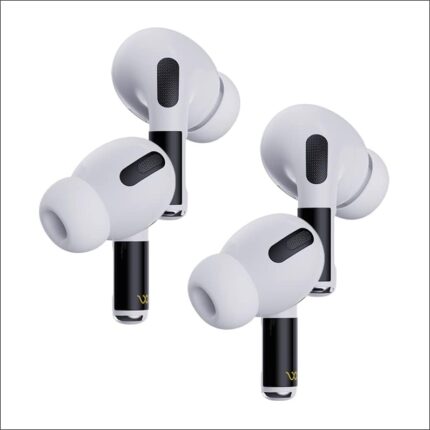 WaveBlock Pro, 2 Pairs EarProtect Sticker for AirPods Pro 2 or 3rd Generation, Harm Blocker for AirPods, 5G Shield Reduction, Fits in Case, Tested in FCC Certified Lab