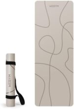WeGym Premium Yoga Mat 4 mm Thick Large Exercise Mat Non-slip Anti-Tear Fitnesss Mat Men Women's Eco-friendly Yoga Mat for Yoga Pilates Home Workout