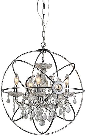 Whse of Tiffany RL6806B Saturn's Ring Chandelier