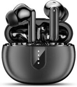Wireless Earbuds Bluetooth Earphones Clear Call with Charging Case, Bluetooth 5.3 Ear buds Built in Noise Cancellation Microphone, IPX7 Waterproof Headphones, 50 Hrs Compatible with iPhone & Android