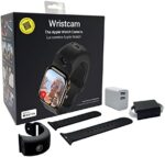 Wristcam, Smart Dual-Camera Band for Apple Watch (Apple MFi Certified), 8MP Sensor, Full HD Video/720P Sport Mode, (New) Pro. Image Stabilization, WiFi, BT 5, IP68 Water Resistant, Siri Integration