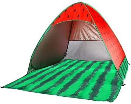 XIEXIUXIA Automatic Instant Beach Tent Lightweight Outdoor Protection Camping Fishing Tent Cabana Sun Shelter Camping Tent (Color : E)