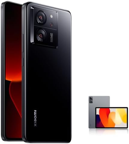 Xiaomi 13T 5G + 4G LTE (256GB+12GB) Global Unlocked Worldwide (Tmobile Mint Tello Global) 50MP Triple Pro Camera 6.67" 144Mhz + (w/Fast 51w Car Charger) (Black)