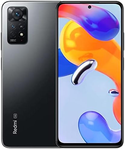 Xiaomi Redmi Note 11 Pro 5G + 4G Global Version 128GB + 8GB Unlocked 6.67" 108MP Cam Night Mode (Not Verizon Sprint Boost Cricket Metro At&T) + Extra (w/Fast Car 51W Charger Bundle) (Graphite Gray)