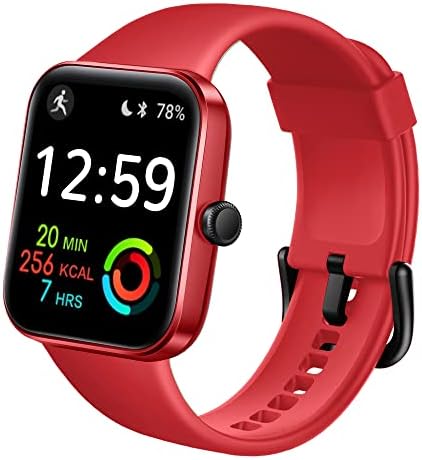 aeac Smart Watch for Women Men,1.69" Touch Screen Fitness Tracker for iPhone Android Phone IP68 Waterproof,Fitness Watch with Step Calorie Counter Sleep Monitoring Pedometer Watches