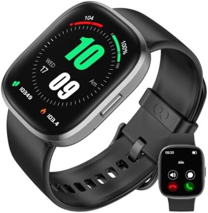 anyloop Smart Watch for Men Women(Answer/Make Call), 1.83'' HD 1.38oz Activity Fitness Tracker and Smartwatches for Men Women with 20+ Sport Moedes, Heart Rate Sleep Monitor for Android & iOS