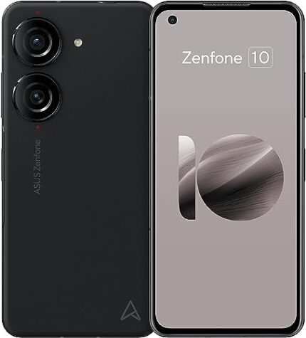 asus Zenfone 10 5G Dual 256GB 8GB RAM Unlocked (GSM Only | No CDMA - not Compatible with Verizon/Sprint) Global, NGP Wireless Charger Included – Black