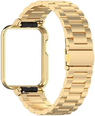 chengzui Stainless Steel Strap for Redmi Watch1 Watch Lite 1 Waterproof Bracelet Durable Smartwatch Band Belt Watch Wristband Wristbands Sweat Proof for Women Men Bracelets Fashion