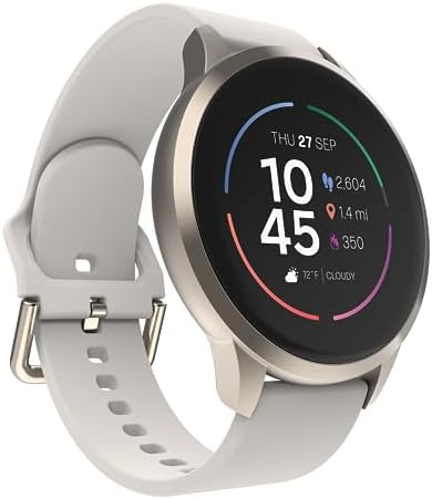 iTouch Sport 4 Smartwatch - Fitness Tracker, Heart Rate Monitor, Customizable Watch Face - Activity and Calorie Tracker - 100+ Sports Modes - Bluetooth Connectivity