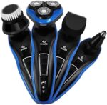 iforecjw Mens Electric Shaver Razor Cordless Beard Trimmer for Men Nose Hair Trimmer 4 in 1 Trimmer Kit USB Rechargeable Razors for Shaving Wet Dry Shaver