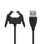 kwmobile USB Cable Charger Compatible with Xiaomi Mi Smart Band 5 / Mi Smart Band 6 Cable - Charging Chord for Smart Watch - Black