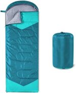 oaskys Camping Sleeping Bag - 3 Season Warm & Cool Weather - Summer Spring Fall Lightweight Waterproof for Adults Kids - Camping Gear Equipment, Traveling, and Outdoors