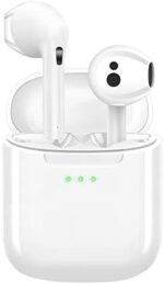 xcvbgfea Wireless Earbuds Bluetooth Headphones 36H Play Time 5.0 Bluetooth with Wireless Charging Case, IPX6 Waterproof Sweat-Proof Earphones True Wireless Earbuds, in-Ear Earbuds for Sports Working