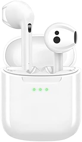 xcvbgfea Wireless Earbuds Bluetooth Headphones 36H Play Time 5.0 Bluetooth with Wireless Charging Case, IPX6 Waterproof Sweat-Proof Earphones True Wireless Earbuds, in-Ear Earbuds for Sports Working