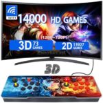 【14000 Games in 1】 3D+ Pandora's Games Arcade - Support 3D Games, 1280x720,Search/Save/Hide/Pause Games, Favorite List, 4 Players Online Game (14000+WiFi)
