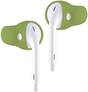 ACOUS Design Purest Earbuds Covers Anti-Slip Sport Covers Compatible with Apple EarPods and AirPods (Olive Gray)