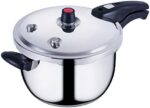 DNATS 304 Stainless Steel Kitchen Pressure Cooker Electric Stove Gas Stove Energy-saving Safety Cooking Utensils (Size : 24cm)