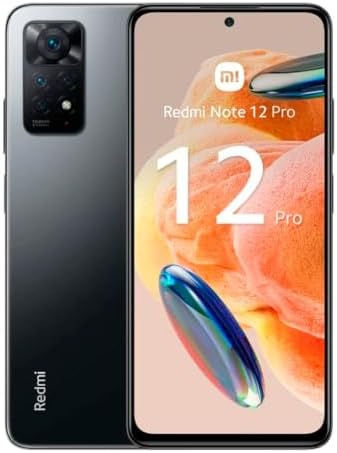 Xiaomi Redmi Note 12 Pro 4G (128GB + 8GB) Factory Global Unlocked 6.67" 108MP Pro Triple Camera (Tmobile/Metro Tello/Mint USA Market) + Extra (w/Fast Car Charger Bundle) (Graphite Gray (Global))