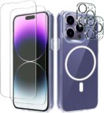 5 in 1 Magnetic Clear Case for iPhone 15 (iPhone15)