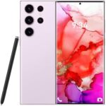 A SLICE RED I23 Ultra Unlocked Cell Phone,Battery Life 6.82" HD Screen Unlocked Phones,6+256GB Smartphone with 128G Memory Card,Fingerprint Lock/Face ID/GPS (Purple)