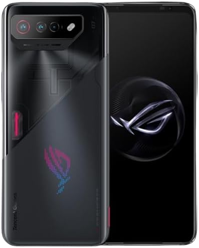 ASUS ROG Phone 7 5G Dual 256GB 12GB RAM Factory Unlocked (GSM Only | No CDMA - not Compatible with Verizon/Sprint) Tencent Version - Black