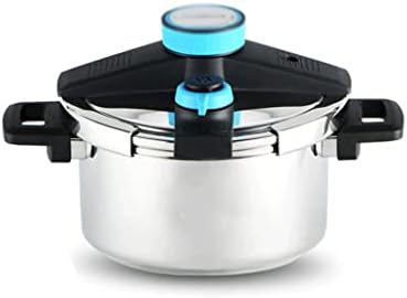 ATsuyo Stainless Steel Household Gas Pressure Cooker Explosion-proof Induction Cooker Universal Multi-purpose Pot 100kpa (Color : D, Size : 6L)