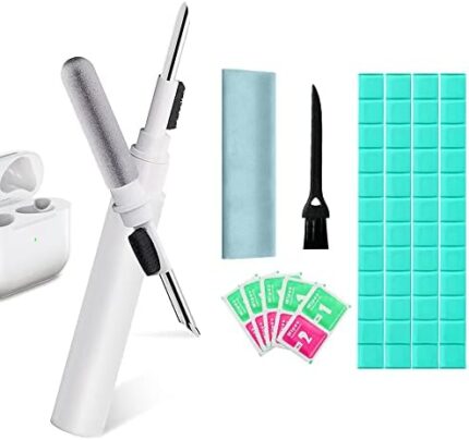 Airpod Cleaner Kit, Airpods Pro Cleaning Tool, Earbuds Cleaning kit, Airpod Cleaning Pen Airpod Case Cleaner Kit with Cleaning Putty, Brush for Airpods, Bluetooth Earbuds, iPhone, Wireless Earphones