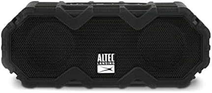 Altec Lansing LifeJacket Mini - Waterproof Bluetooth Speaker with Lights, Portable Wireless Speaker for Pool, Beach, Hiking, Sports, Camping, 16 Hour Playtime, Floats in Water