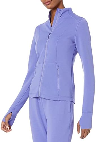Amazon Essentials Women's Active Sweat Zip Through Jacket
