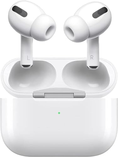[Apple MFi Certified] Wireless Earbud Bluetooth in Ear Earbud Built-in Microphone,Touch Control, Noise Cancelling Pop-ups Auto Pairing,Fast Wireless Charging case for iPhone/Airpod pro Android