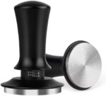 Attsky 53mm Espresso Tamper, Coffee Tamper for Espresso Machine, Espresso Tamp with Spring Loaded Tamper, Depth-adjustable Espresso Hand Tampers 53mm