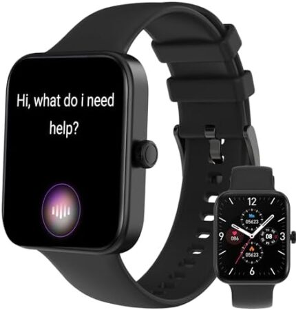 Azgqswr 1.8" Smart Watch with Full Screen for Men Women Bluetooth Call, IP68 Waterproof Fitness Tracker Watch with 30+ Sports Mode, Smartwatch with Heart Rate/Sleep Monitor/Steps & Calories Counter